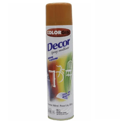 Tinta Spray Marrom Barro 360ml 8671 Decor Colorgin - Santec