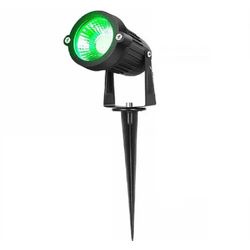Luminária Espeto Jardim Led 5W Verde Ledbee LL1233 Bivolt - Santec