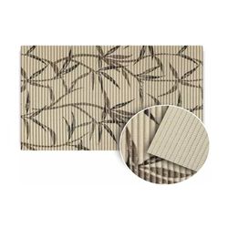 Tapete Antiderrapante Tropical Bambu Marrom 65cm Kapazi 0202... - Santec