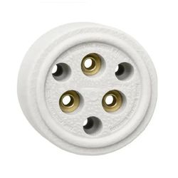 Tomada Femea Porcelana 3 Pinos 20A Decorlux TO0323 - Santec