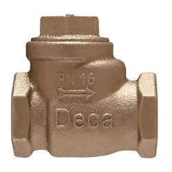 Válvula De Retenção De Bronze Horizontal 3/4'' Deca - Santec