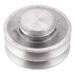 Polia de Alumínio 75mm com 2 Canais B Alucal - Santec