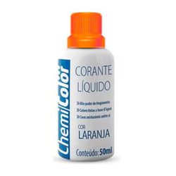 Corante Líquido Laranja 50ml Chemicolor - Santec