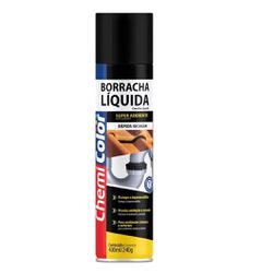 Borracha Líquida Impermeabilizante Preta 400ml Chemicolor - Santec