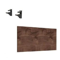 Prancha de Aglomerado Cor Chocolate 60 x 25cm com Suporte Br... - Santec