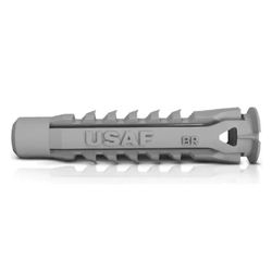 Bucha Plástica 10mm U-TBI Cinza com 50 peças - Santec