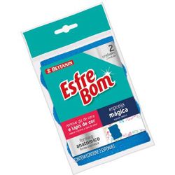 Esponja Mágica Esfrebom BT457 Superpro 2 Unidades - Santec
