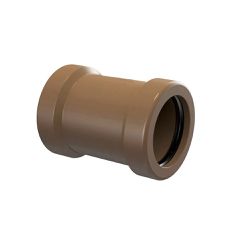 Luva Pvc Marrom de Correr 25mm Corr Plastik - Santec