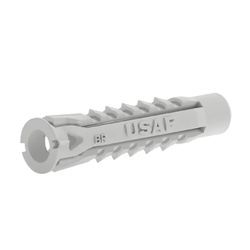 Bucha Plástica U-TBI Branca 8mm com 100 Unidades - Santec