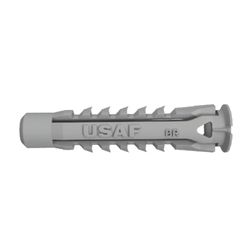Bucha Plástica U-TBI Cinza 6mm com 1000 Unidades - Santec