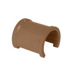Tapa Furo Luva Pvc 50mm Marrom - Santec