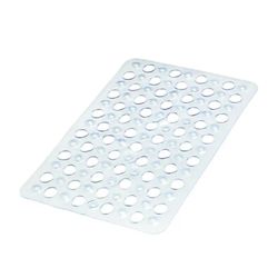 Tapete Plástico Para Banho 48X32cm Transparente Primafer PR2... - Santec