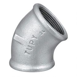 Cotovelo 45° Fêmea Galvanizado 1.1/2'' Tupy - Santec