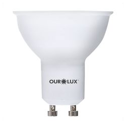 Lampada de Led Dicroica GU-10 6W 3000K Ourolux Bivolt - Santec