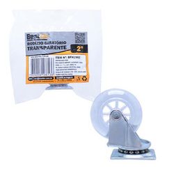 Rodízio Gel Giratório 50mm com Placa BFH2962 - Santec
