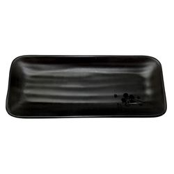 Travessa Retangular Oriental Borda Oval 27,5cm x 11,5cm Linh... - Santec