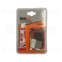 Kit Reparo Pneu e Camara Bicicleta 7 Peças Bestfer BFH0974 - Santec