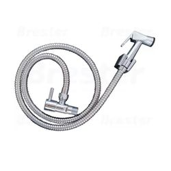 Ducha Higiênica 1/2 Branca e Cromada com Registro 1/4 Volta ... - Santec