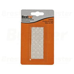 Gotas Adesivas de Silicone 8mm BFH1338 24pç Bestfer - Santec