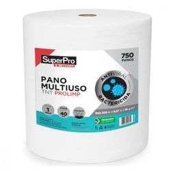 Pano Multiuso Tnt Rolo 30m x 27cm 45gr Branco Superpro SP274... - Santec