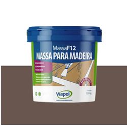 Massa para Madeira Imbuia MF12 1,65Kg Viapol V0210658 - Santec