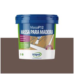 Massa para Madeira Imbuia MF12 400gr Viapol V0210636 - Santec