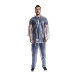 Conjunto Para Chuva G Laminado Transparente Vinilseg - Santec