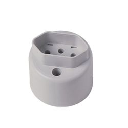Tomada Redonda De Sobrepor 2P+T 10A 17500 - Santec