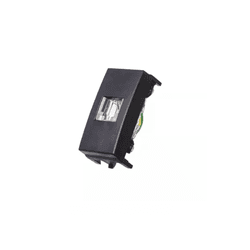 Módulo Tomada Telefone RJ-11 Clean Preto Fosco Margirius - Santec