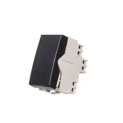 Módulo Interruptor Paralelo 10A Clean Preto Fosco Margirius - Santec