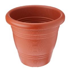 Vaso para Jardim 17cm Plástico Barroco Ocre Primafer PR6042-... - Santec