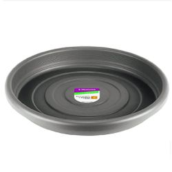 Prato 36cm para Vaso Plástico 45cm Cinza Primafer PR6545-1 - Santec