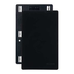 Placa 4 x 2 Cega Linha Infinity Ebony Margirius - Santec