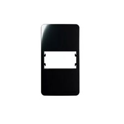 Placa para Condulete 1 Posto Sleek Ebony 21880 Margirius - Santec