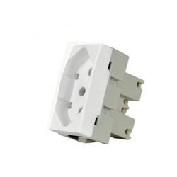 Módulo Tomada 20A 2P+t Branco Linha Sleek Margirius - Santec