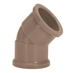 Joelho Pvc Marrom 45º Graus 110mm Amanco - Santec