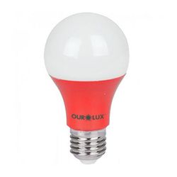 Lampada de Led 7W Vermelha 05457 Ourolux - Santec