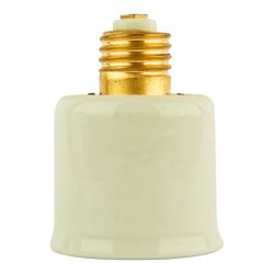 Adaptador Porcelana Bocal E27 Para E40 FX04 40.07 Foxlux - Santec