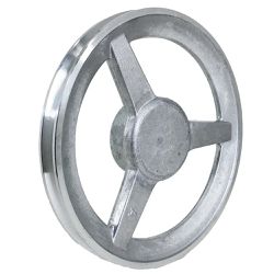 Polia de Alumínio 230mm com 1 Canal A - Santec