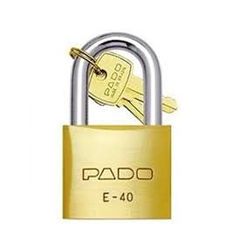 Cadeado de Latão 40mm Pado - Santec