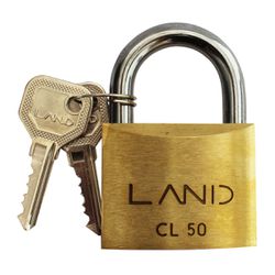 Cadeado de Latão 50mm Land - Santec