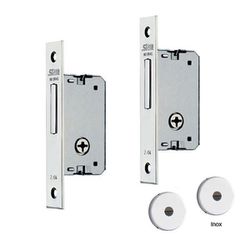 Fechadura Auxiliar 1003 ( Par ) Inox - Santec