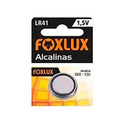 Bateria Alcalina 1,5V LR41 Foxlux 95.13 - Santec