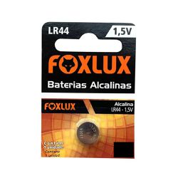 Bateria Alcalina 1,5V LR44 Foxlux 95.14 - Santec