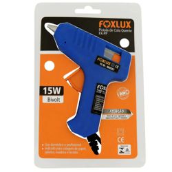 Pistola de Cola Quente 15W Foxlux Bivolt 26.01 - Santec
