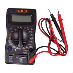 Multímetro Digital com Testador de Cabos Foxlux 30.03 - Santec