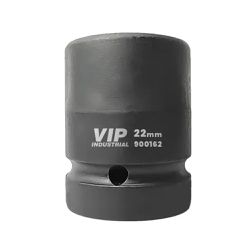 Soquete Sextavado Curto de Impacto 1/2 x 22mm Vip 900162 - Santec