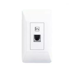Conjunto Tomada Telefone Rj11 Sistema X Externo (Placa) 0610 - Santec