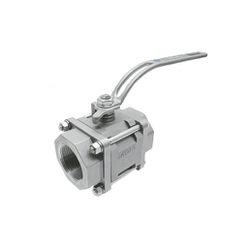 Valvula Esfera Tripartida Inox 1.1/2 pol MGA - Santec