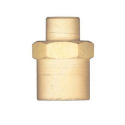 Luva de Redução em Latão 1/4 x 1/8 pol Lubefer - Santec